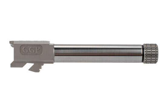 Grey Ghost Precision 4.49in Glock G19 9mm match grade stainless threaded barrel with finish and 1:10 twist rifling